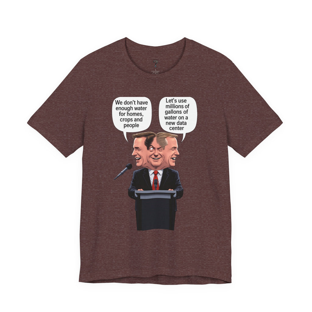 Two-Faced Politician Graphic Tee