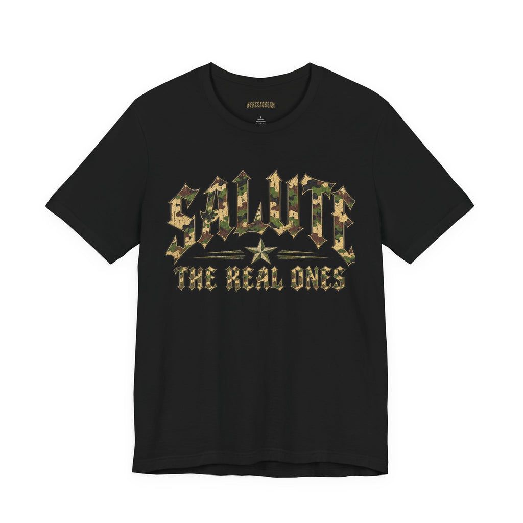 Salute the Real Ones Camo Tee