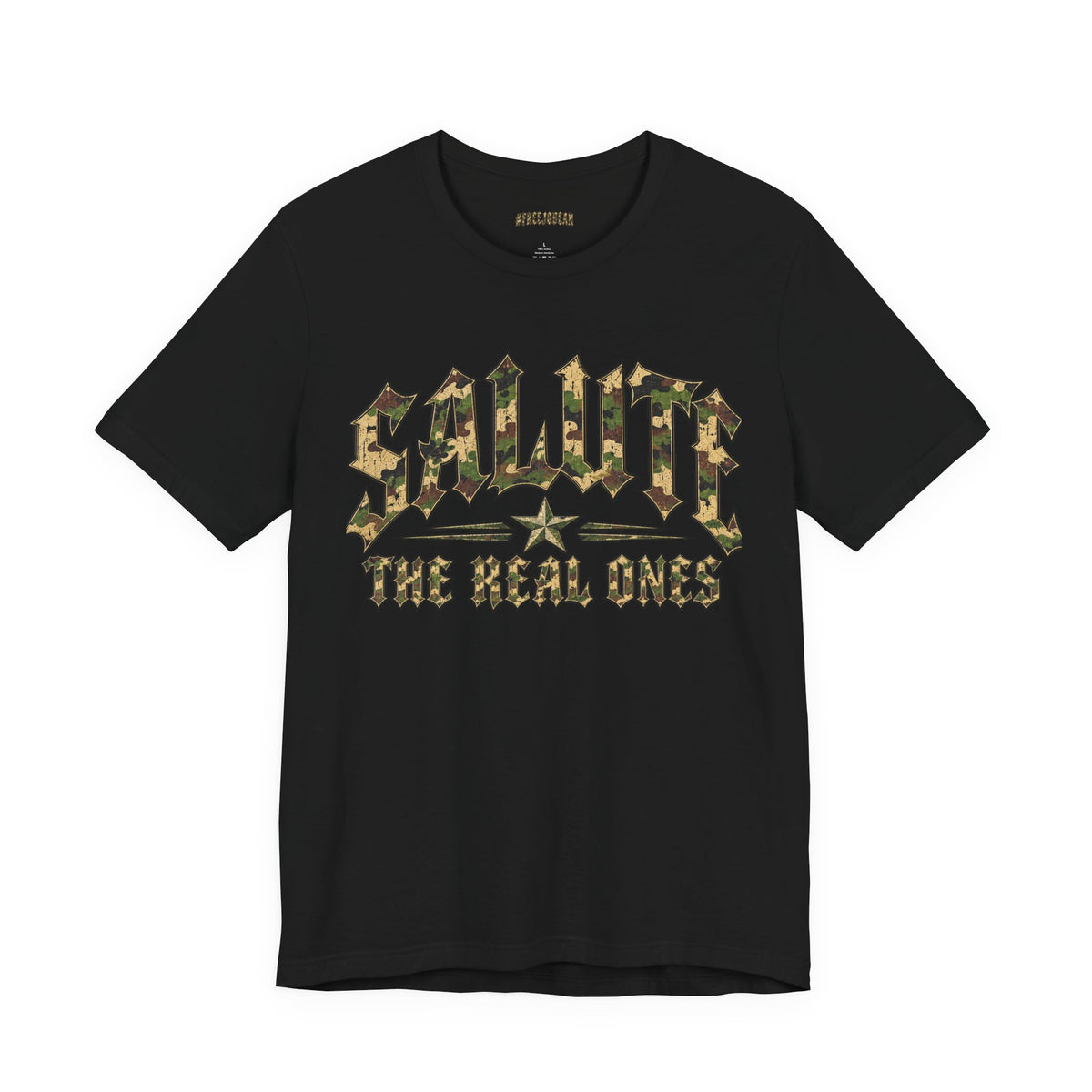 Salute the Real Ones Camo Tee