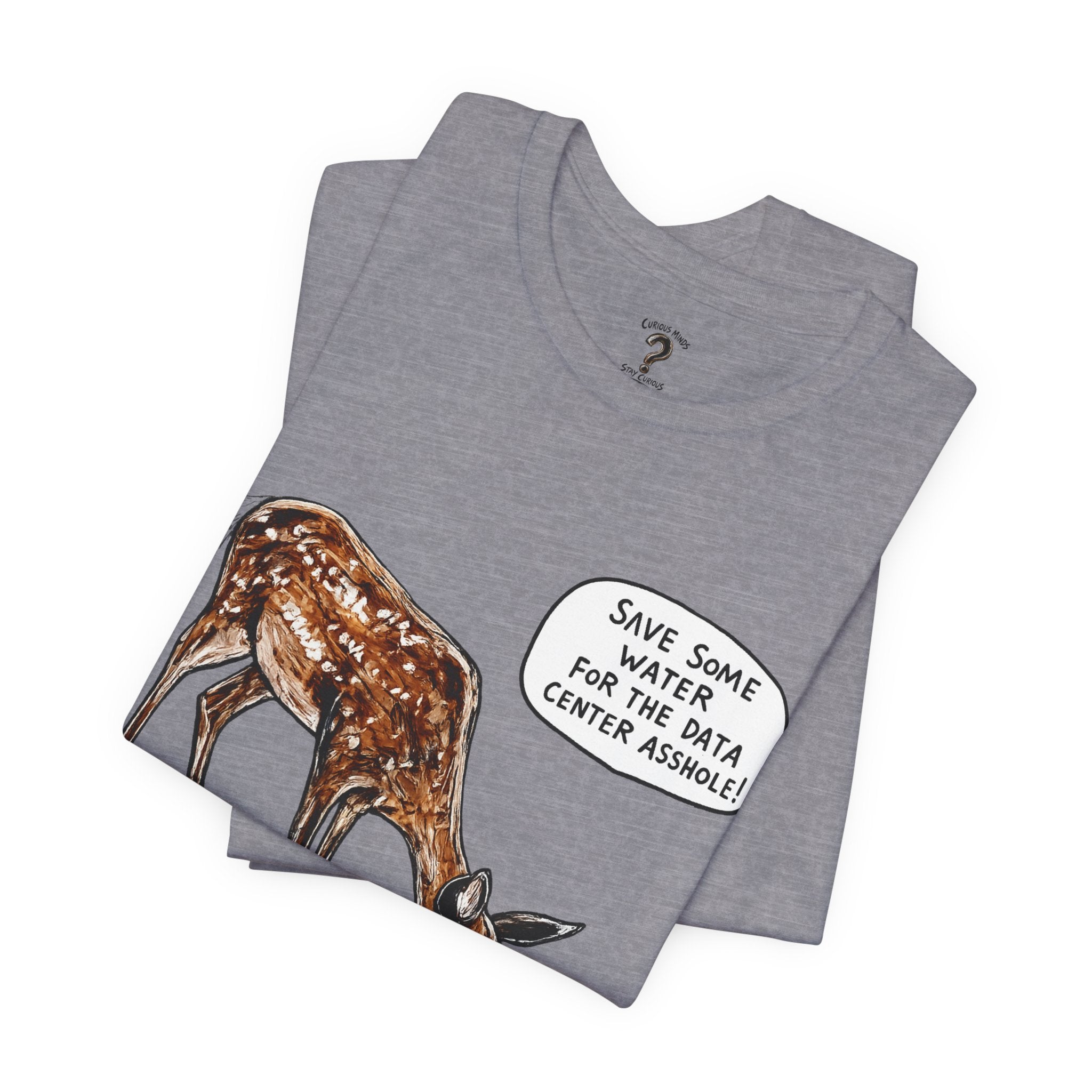 Save The Water For The Data Center Graphic Tee