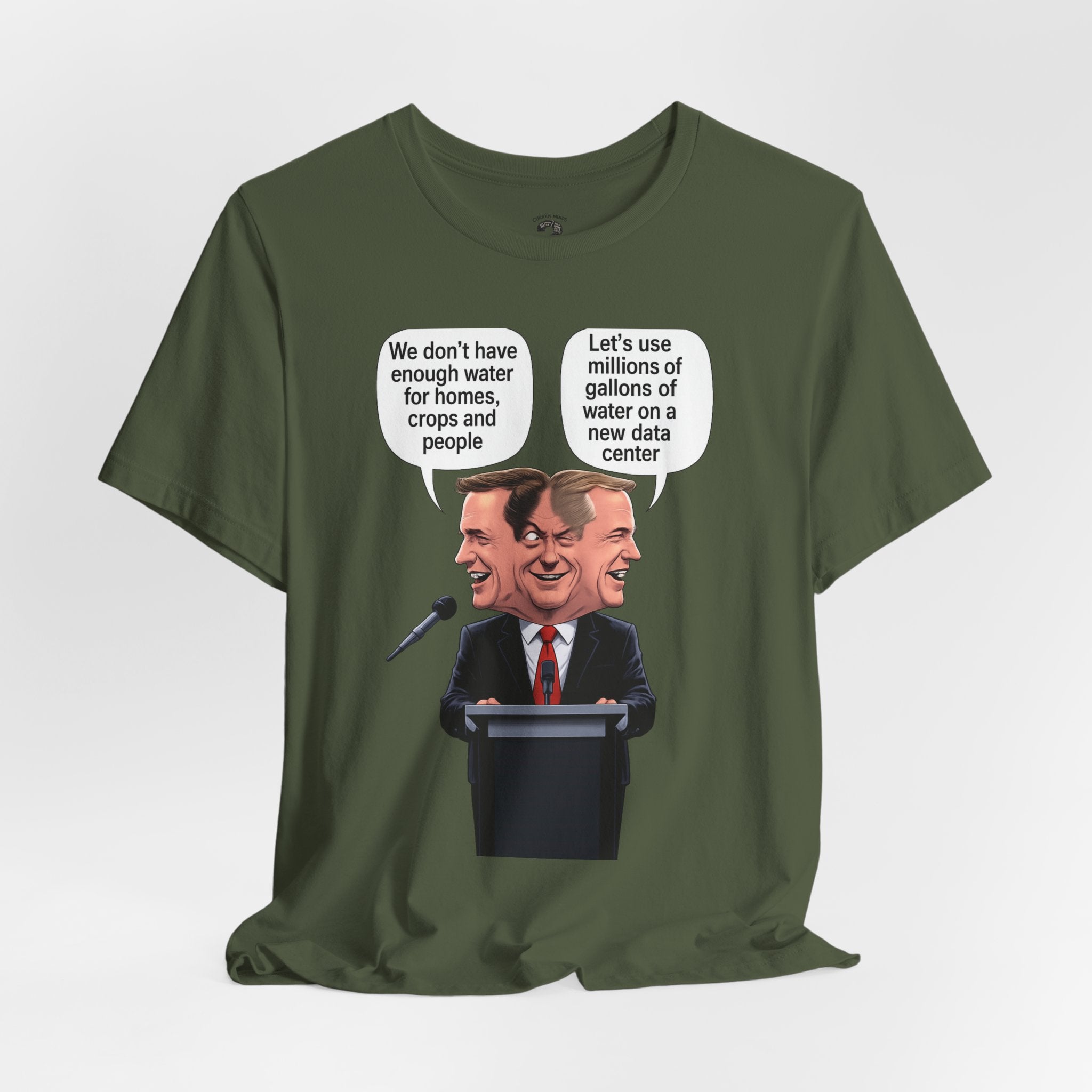 Two-Faced Politician Graphic Tee