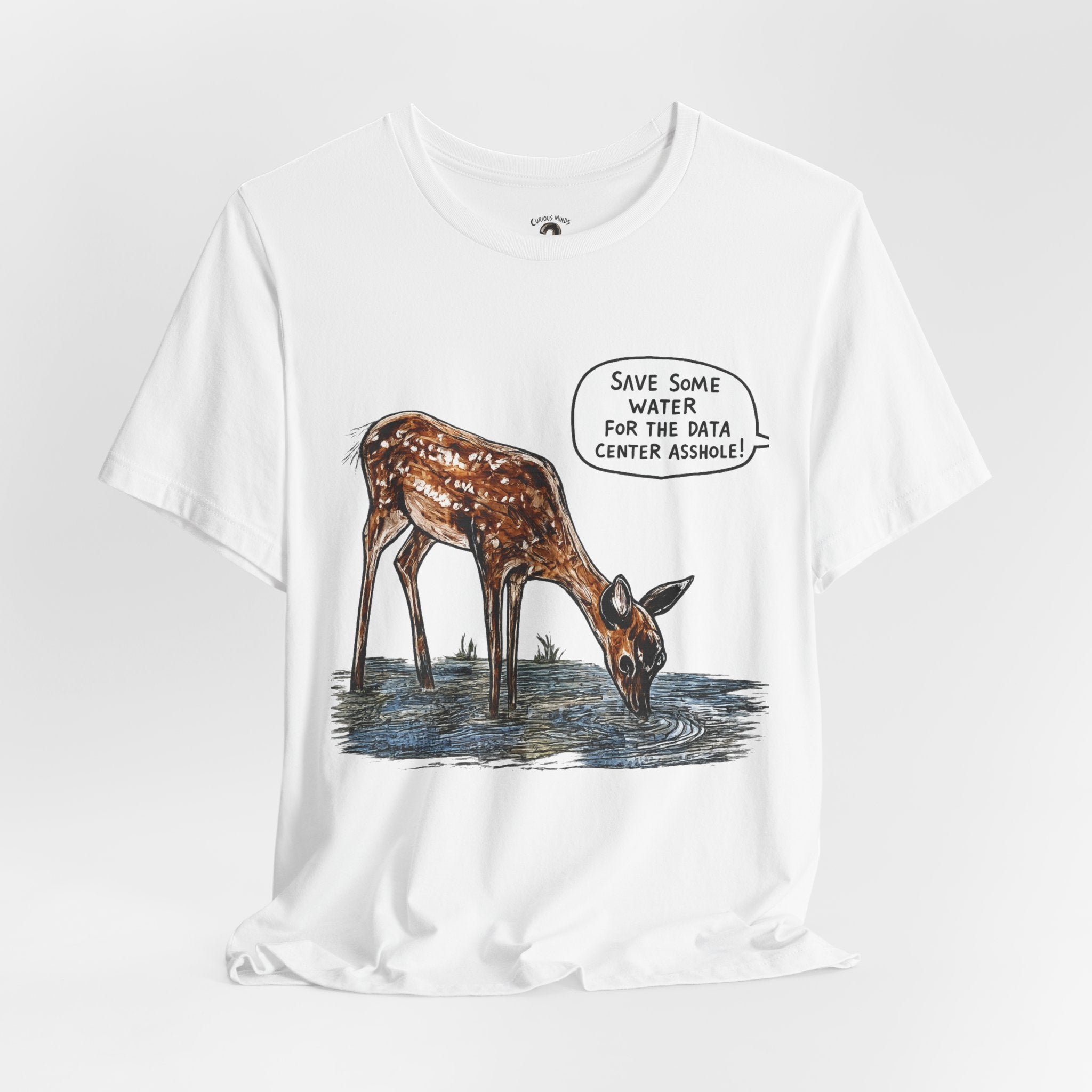 Save The Water For The Data Center Graphic Tee