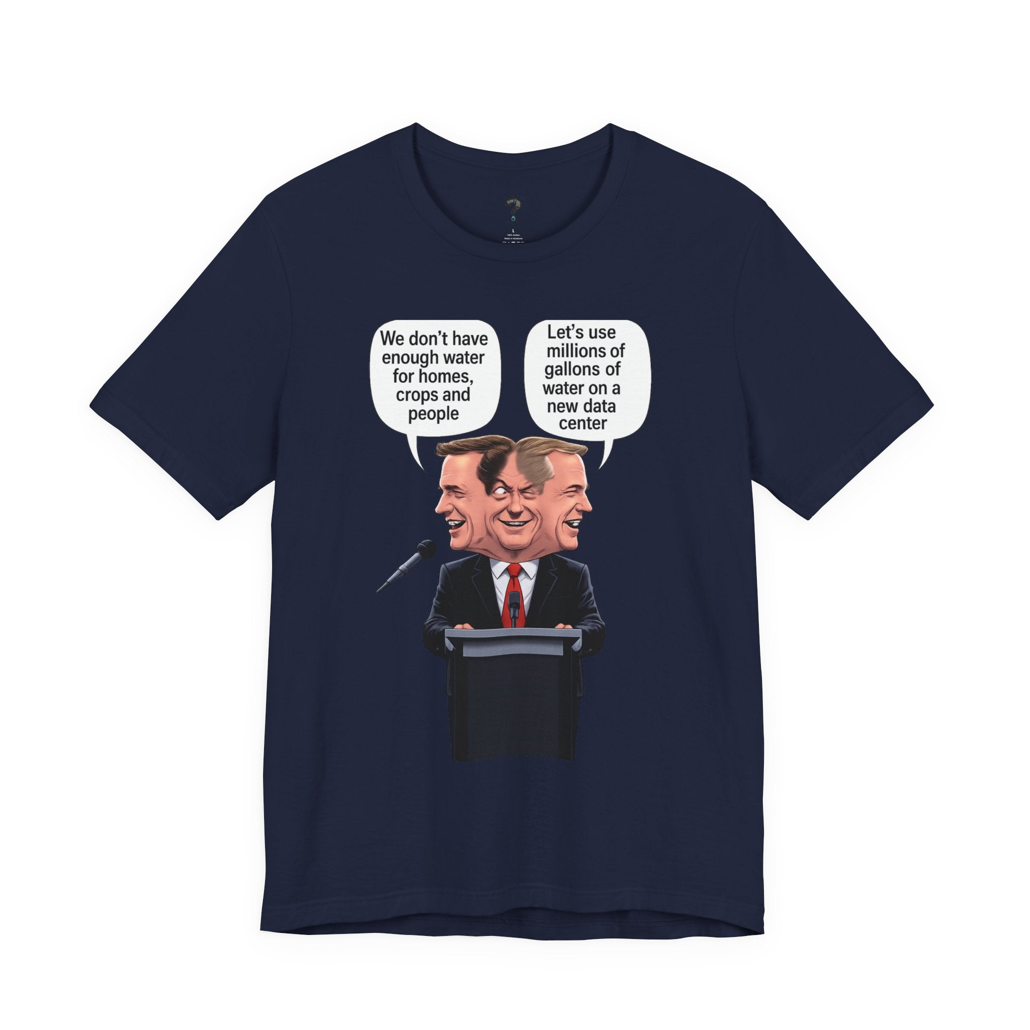 Two-Faced Politician Graphic Tee