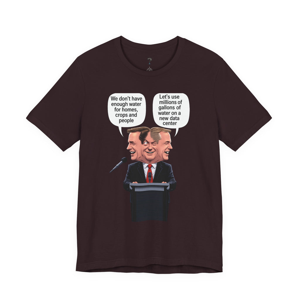 Two-Faced Politician Graphic Tee