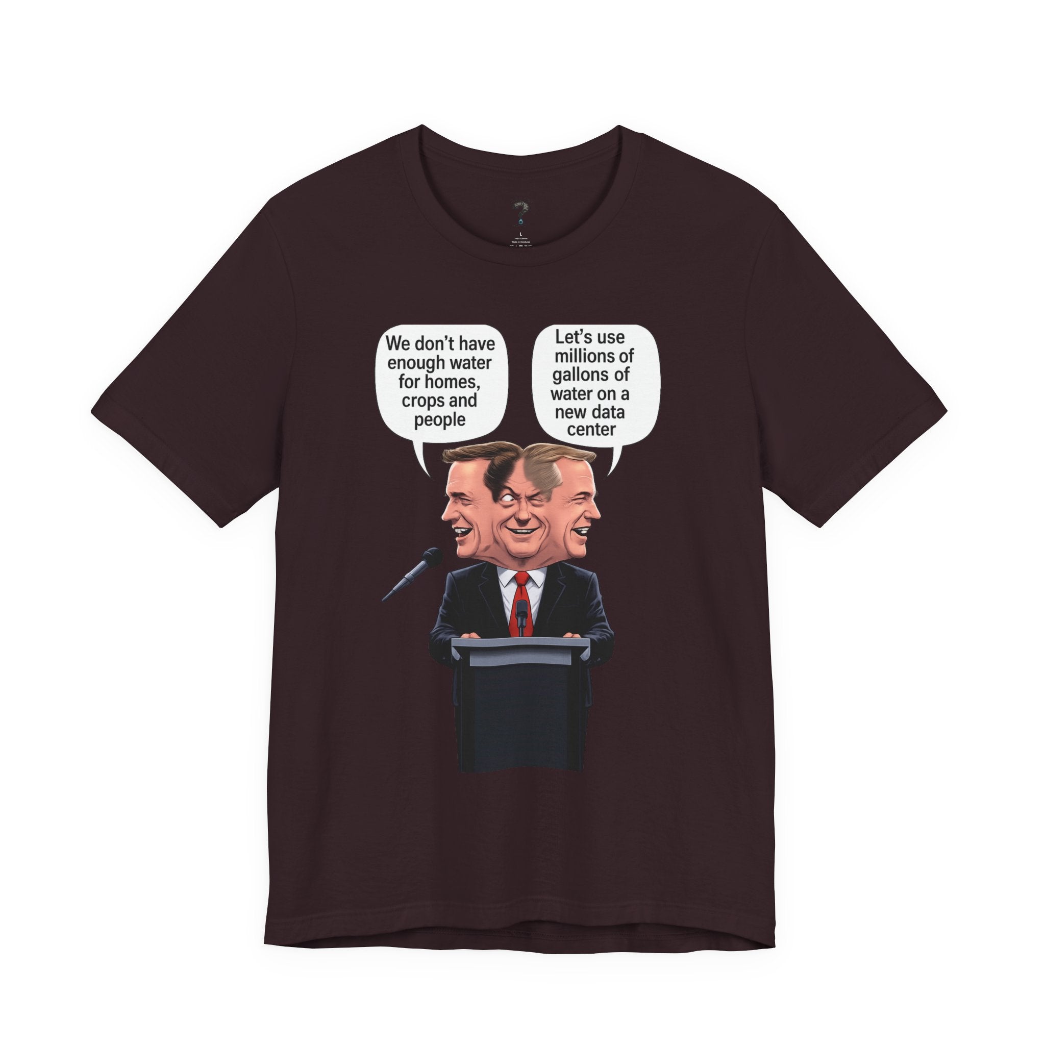Two-Faced Politician Graphic Tee