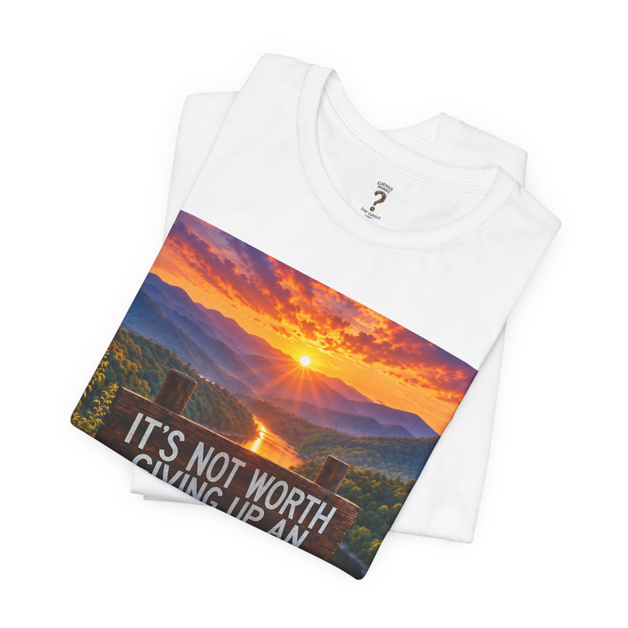 Data Centers Ain't Worth Giving Up Nature Graphic Tee