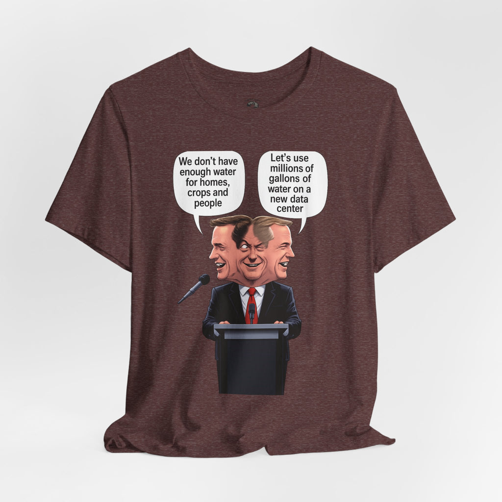 Two-Faced Politician Graphic Tee
