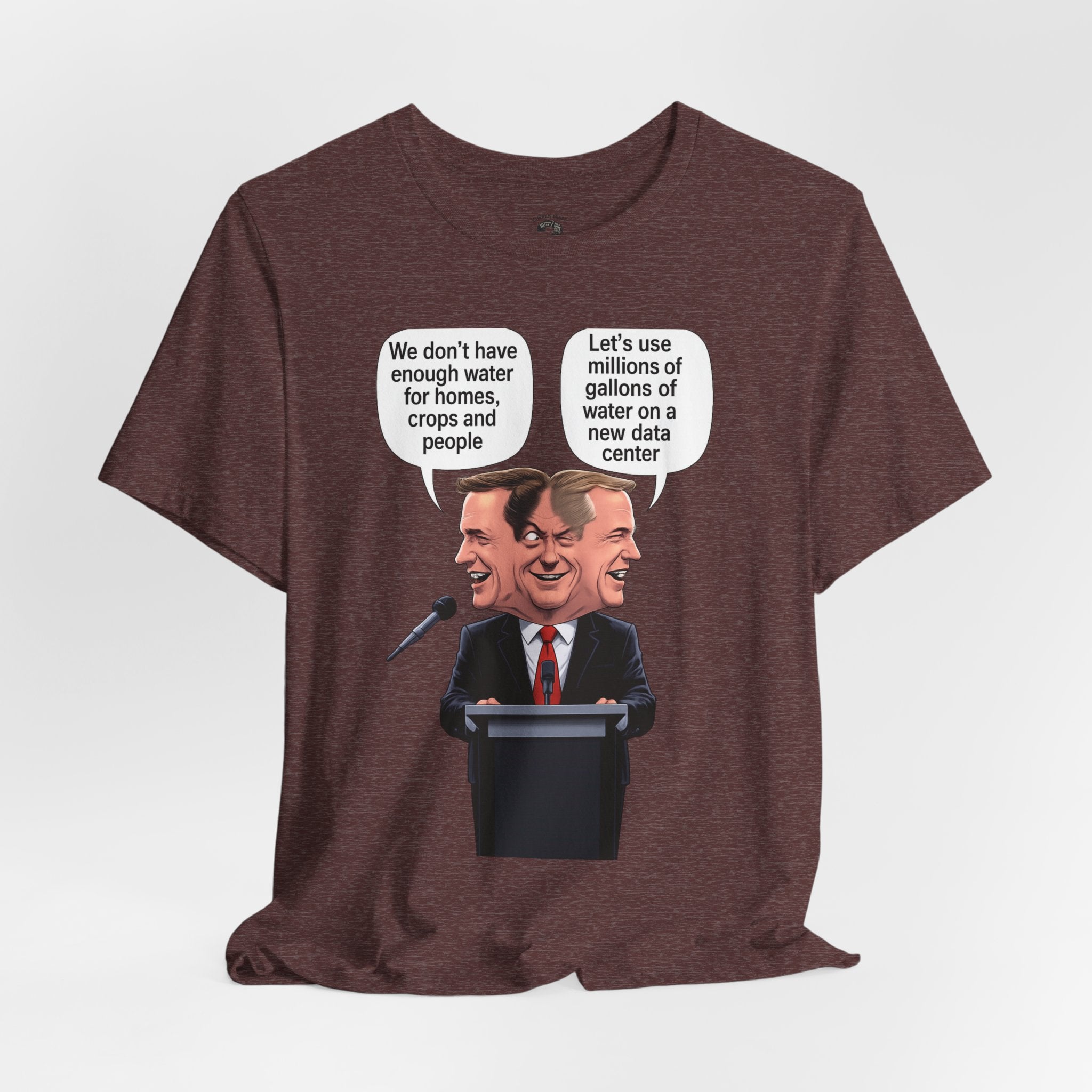 Two-Faced Politician Graphic Tee